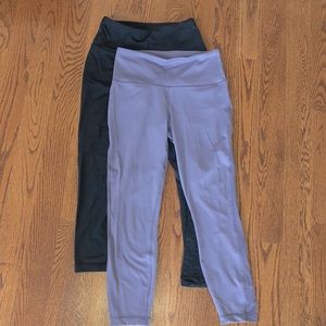 2 FOR 1: 90 Degree Leggings in Dusty Purple and Black